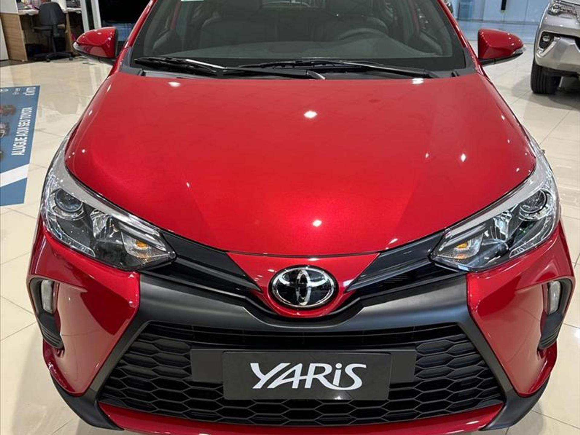 Toyota Yaris 2025 sofreu um reajuste de até R$ 2.700